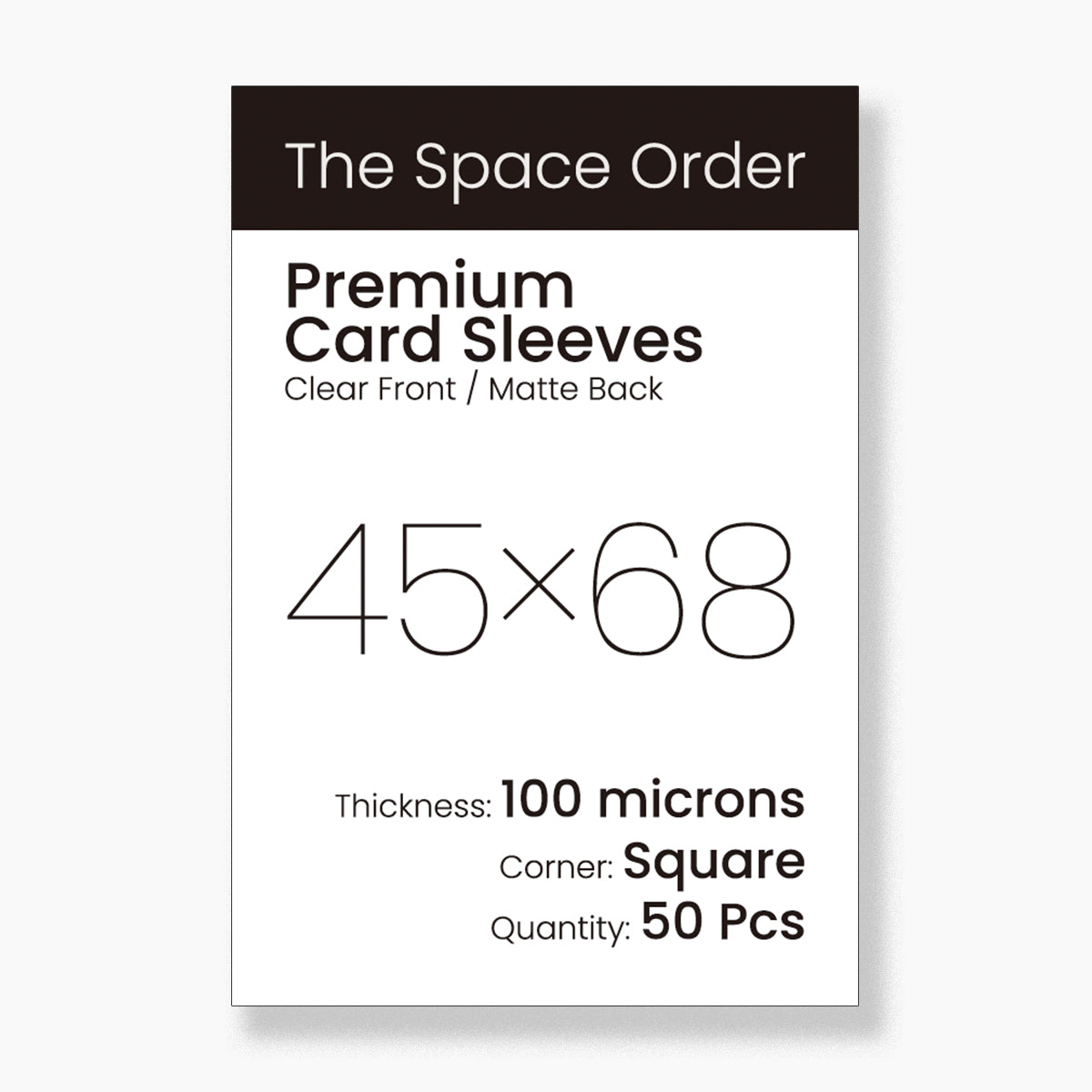 45x68mm-Premium Card Sleeves
