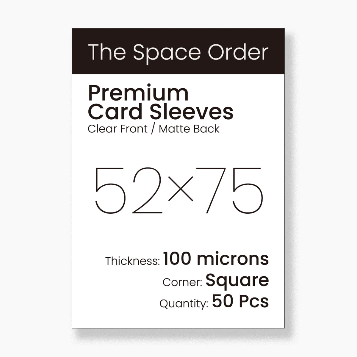 52x75mm-Premium Card Sleeves