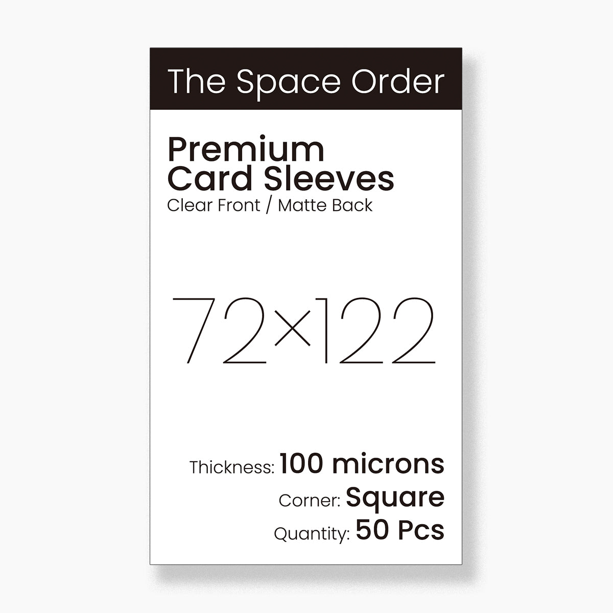 72x122mm-Premium Card Sleeves