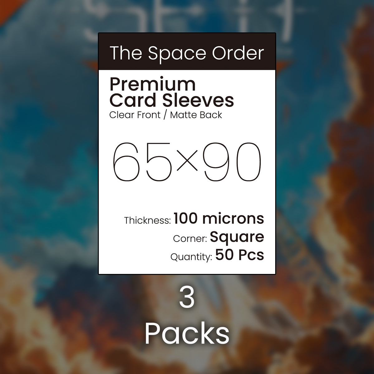 SETI Space Agencies Card Sleeves Set