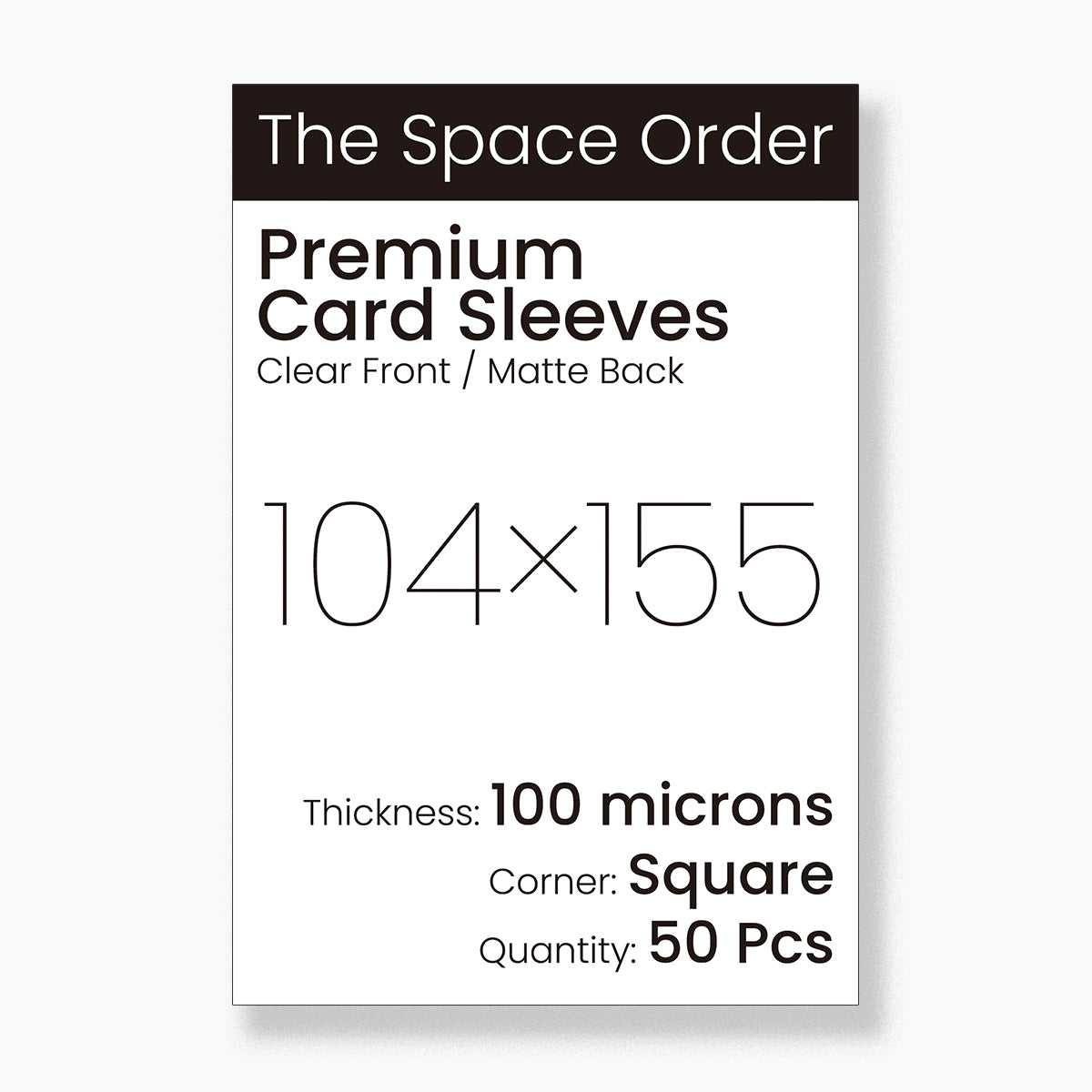 104x155mm-Premium Card Sleeves