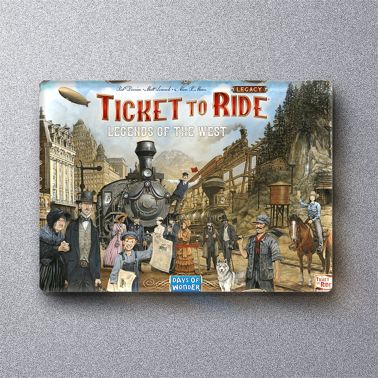 132-Ticket to Ride Legacy Legends of the West-390092
