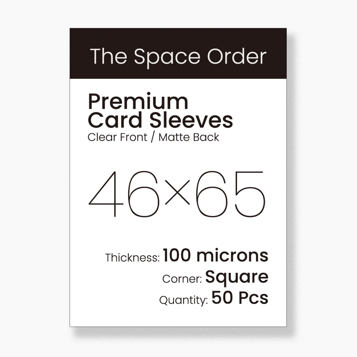 46x65mm-Premium Card Sleeves