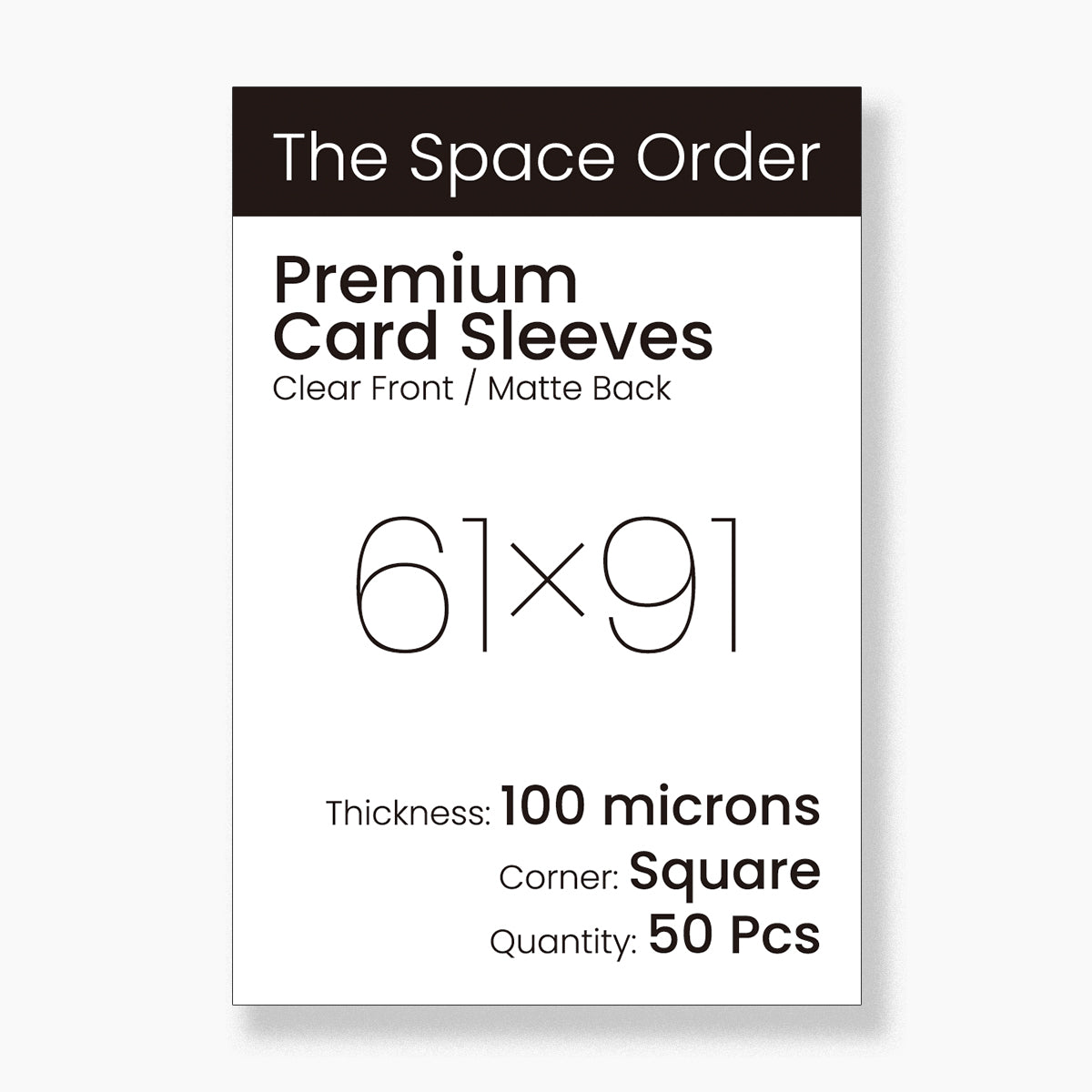 61x91mm-Premium Card Sleeves