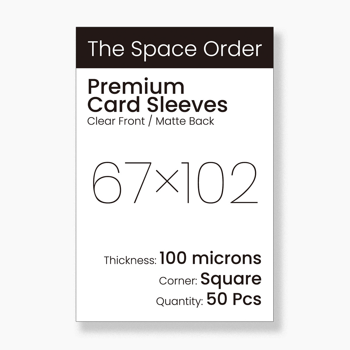 67x102mm-Premium Card Sleeves