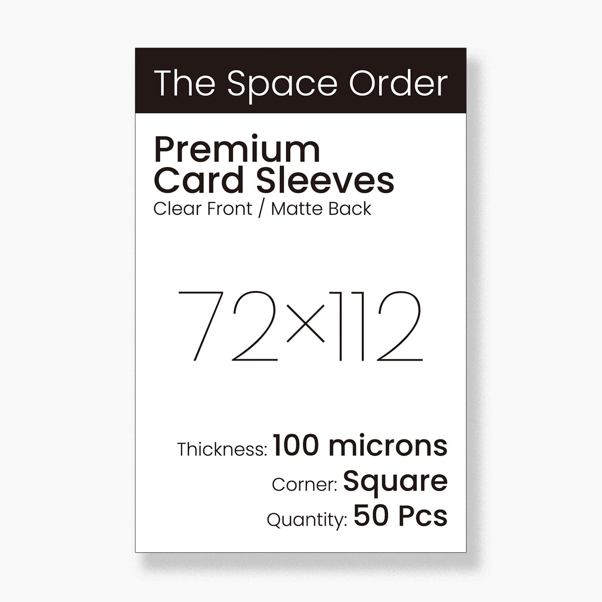 72x112mm-Premium Card Sleeves