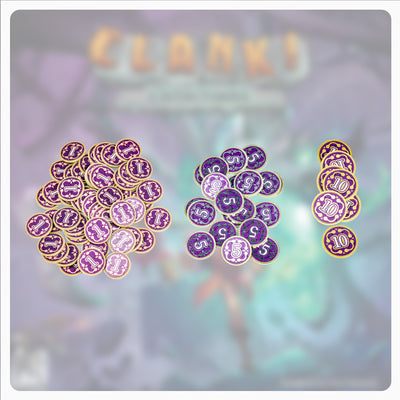 Clank!: Catacombs Upgrade Coins