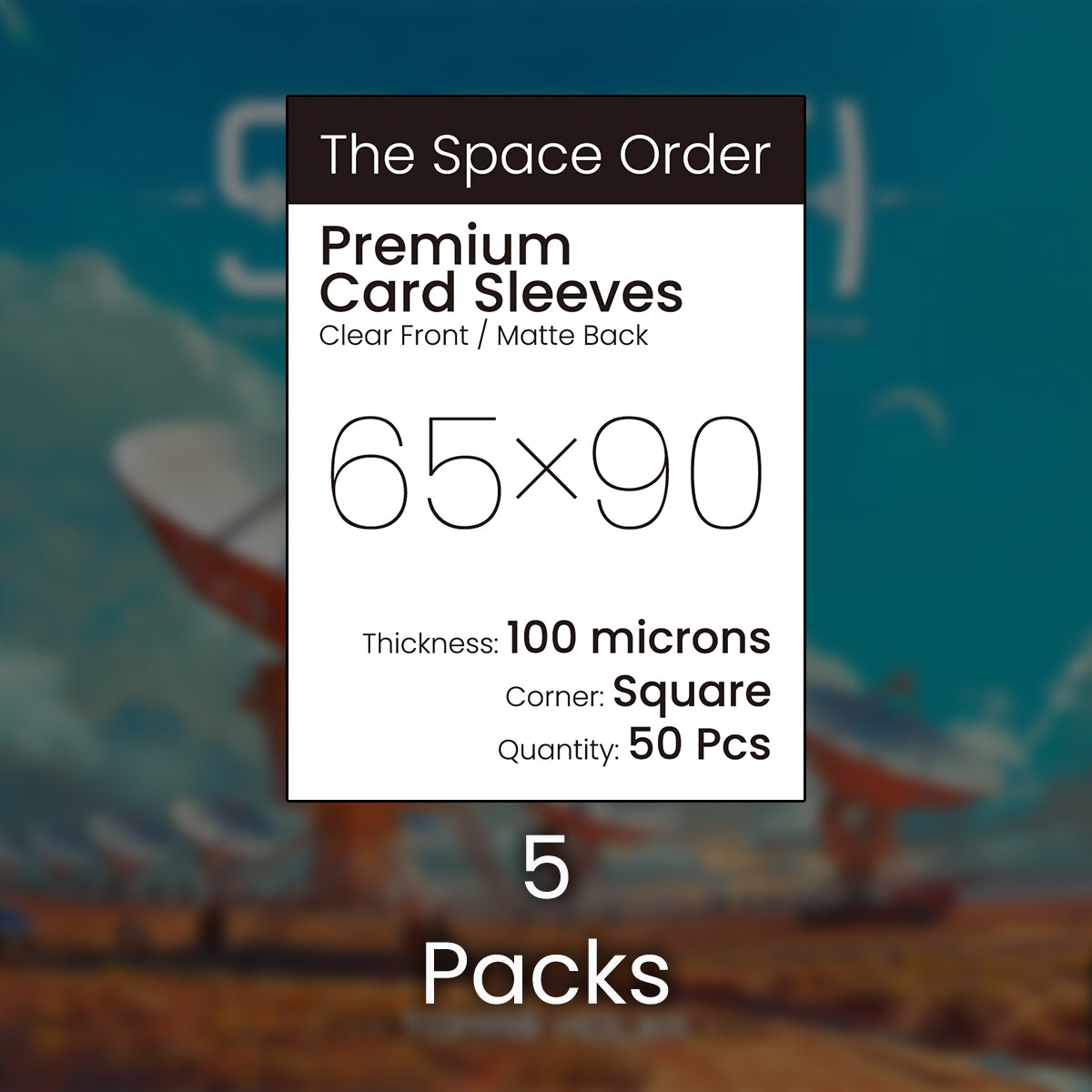 SETI Main Game Card Sleeves Set